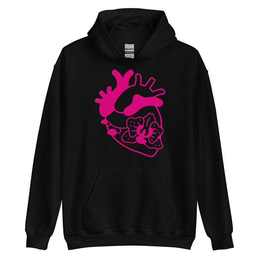 Orchid Heart Unisex Hoodie