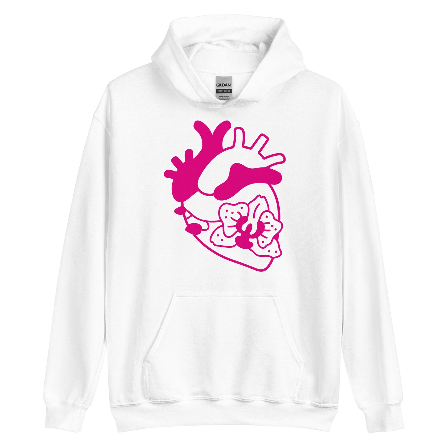 Orchid Heart Unisex Hoodie