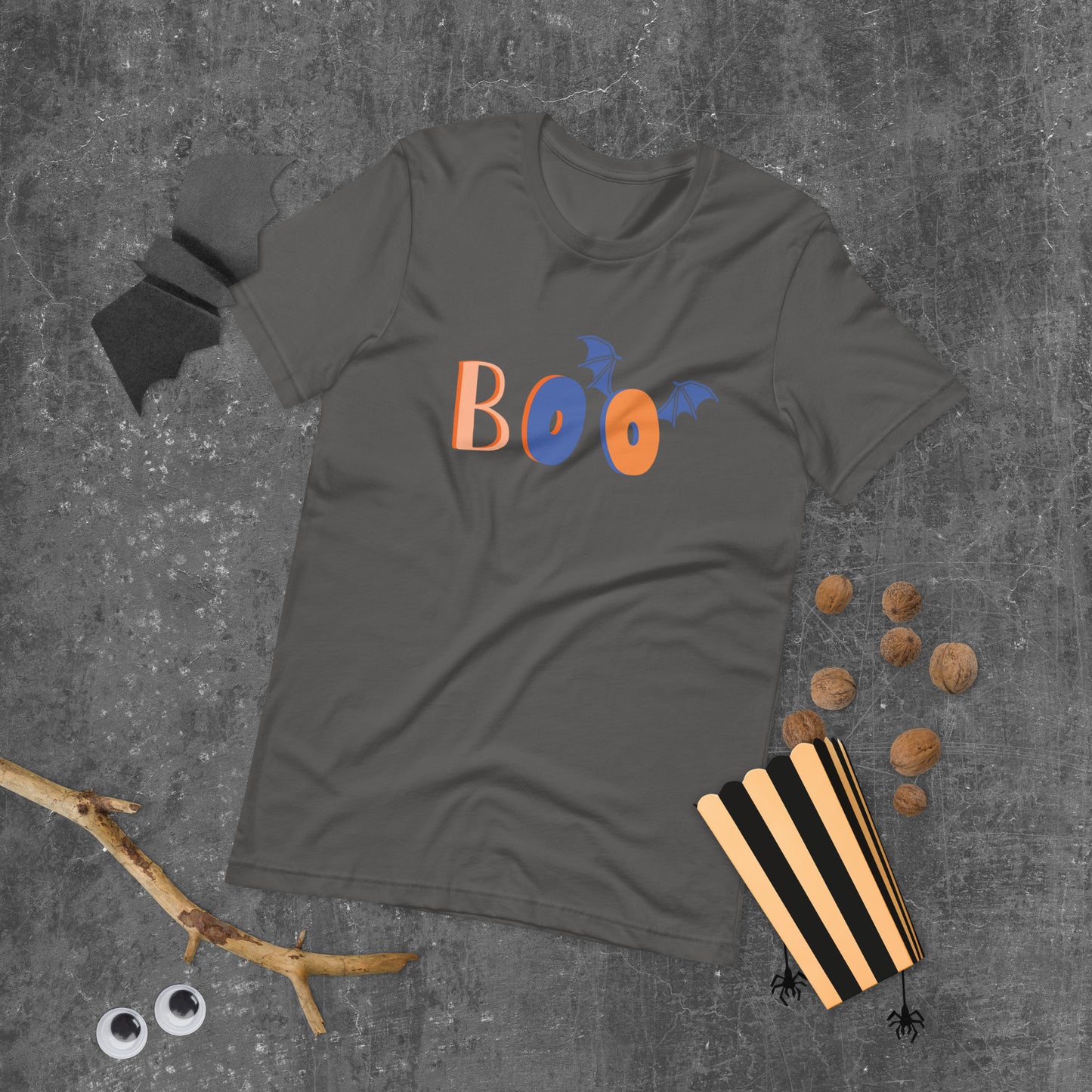 BOO Halloween Bat Unisex t-shirt