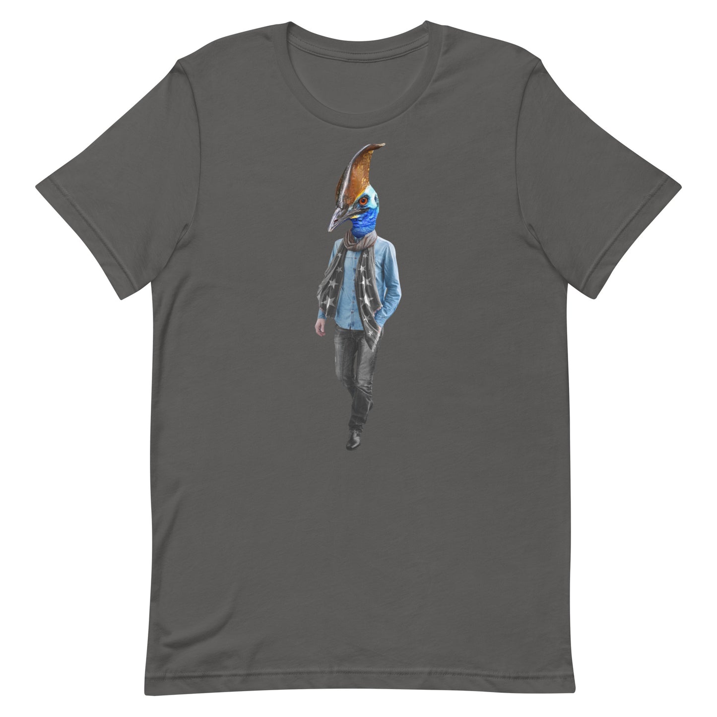 Casual Cassowary Unisex t-shirt