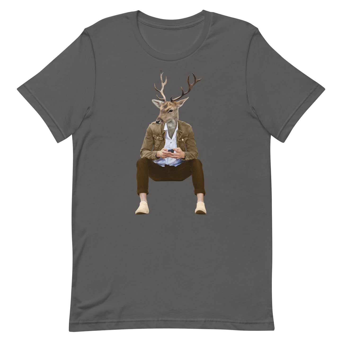 Deer In A Jacket Unisex t-shirt