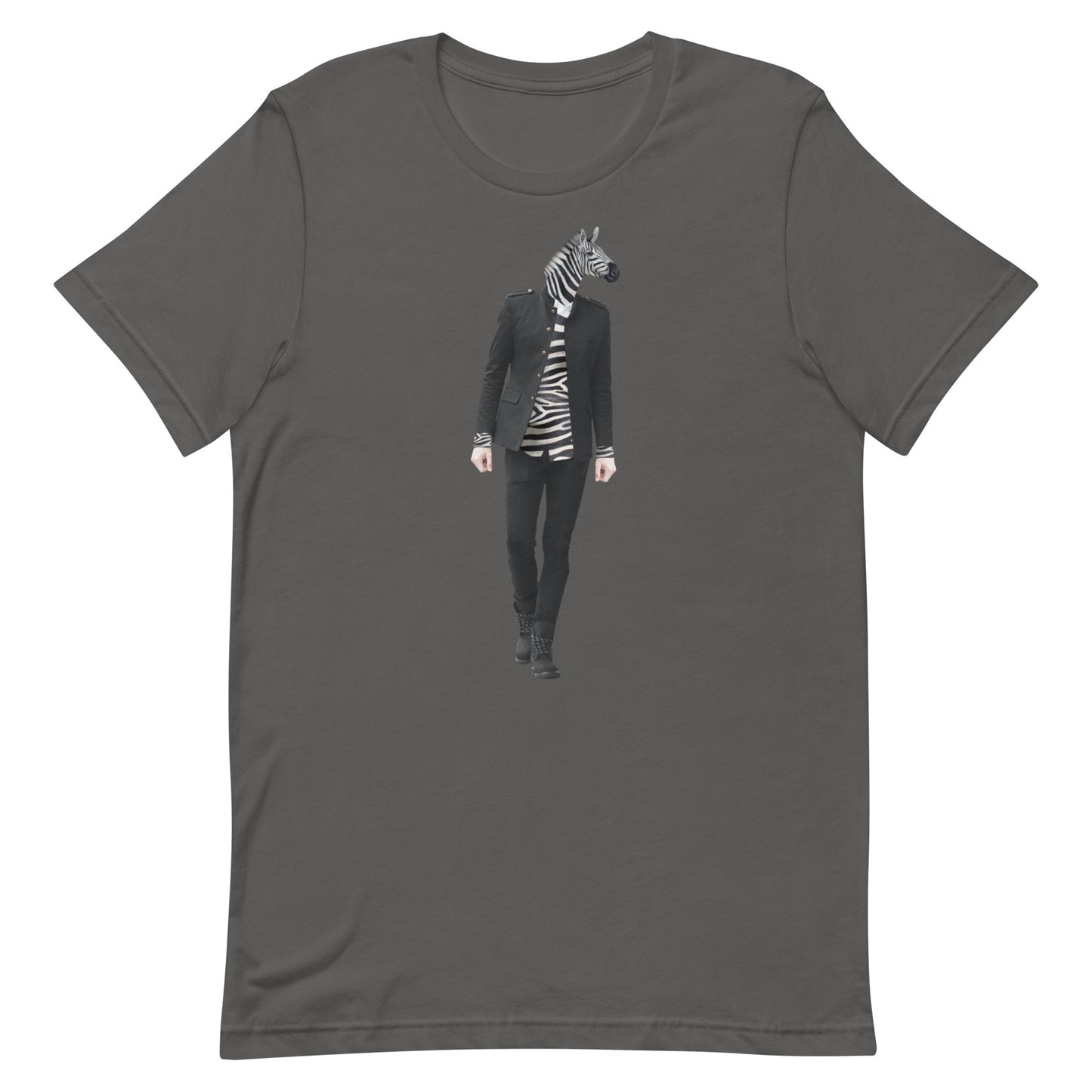 Zebra In A Suit Unisex t-shirt