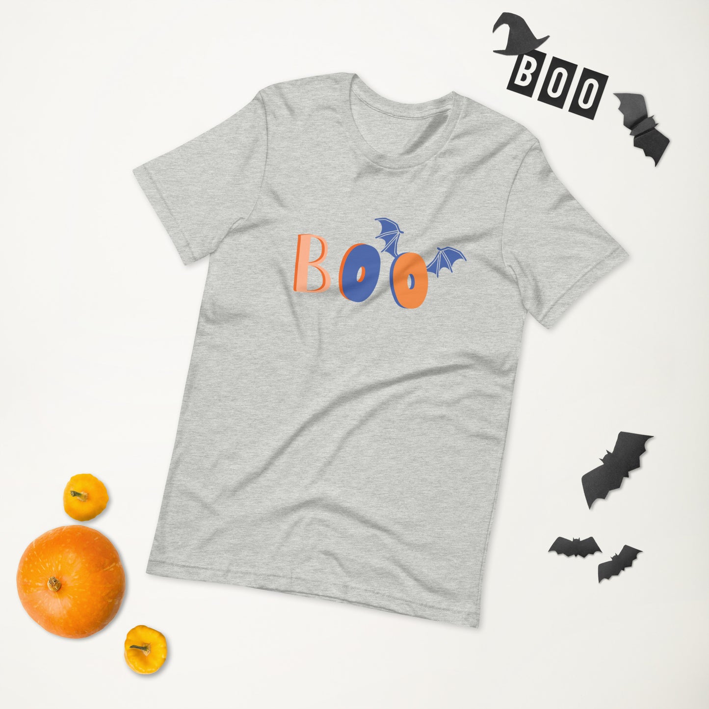 BOO Halloween Bat Unisex t-shirt