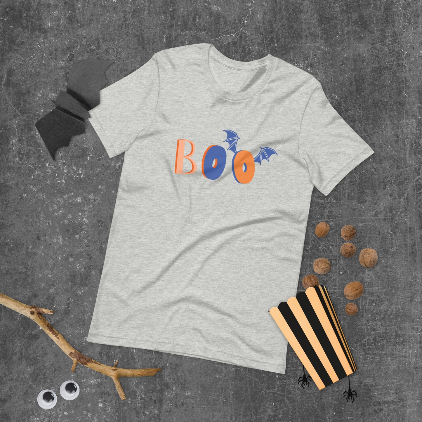 BOO Halloween Bat Unisex t-shirt