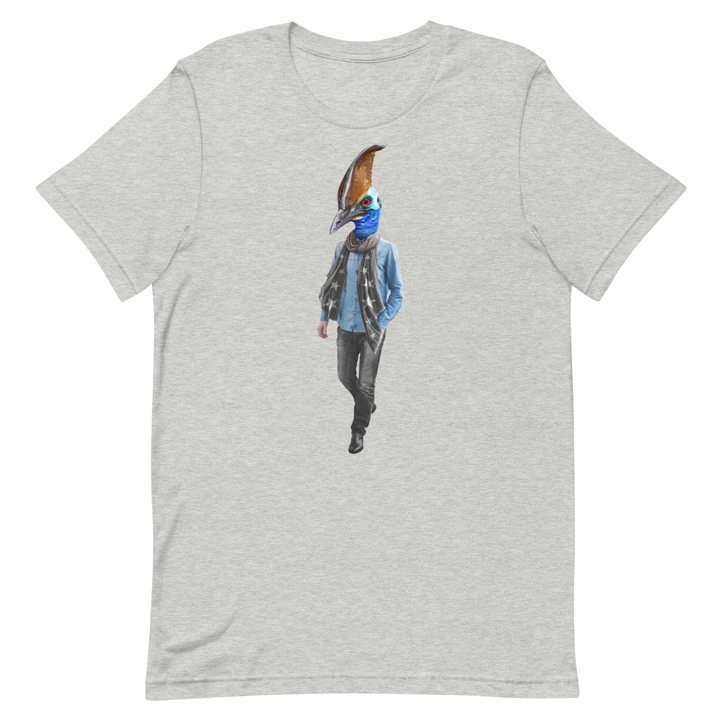 Casual Cassowary Unisex t-shirt