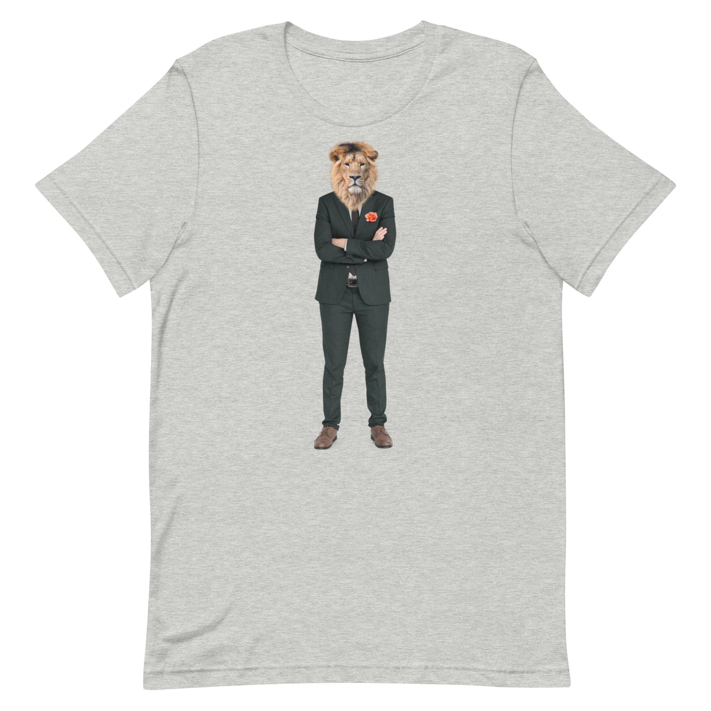 Lion In A Suit Unisex t-shirt