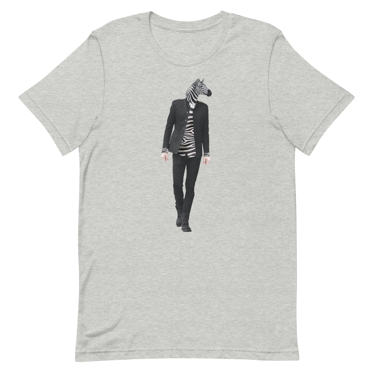 Zebra In A Suit Unisex t-shirt