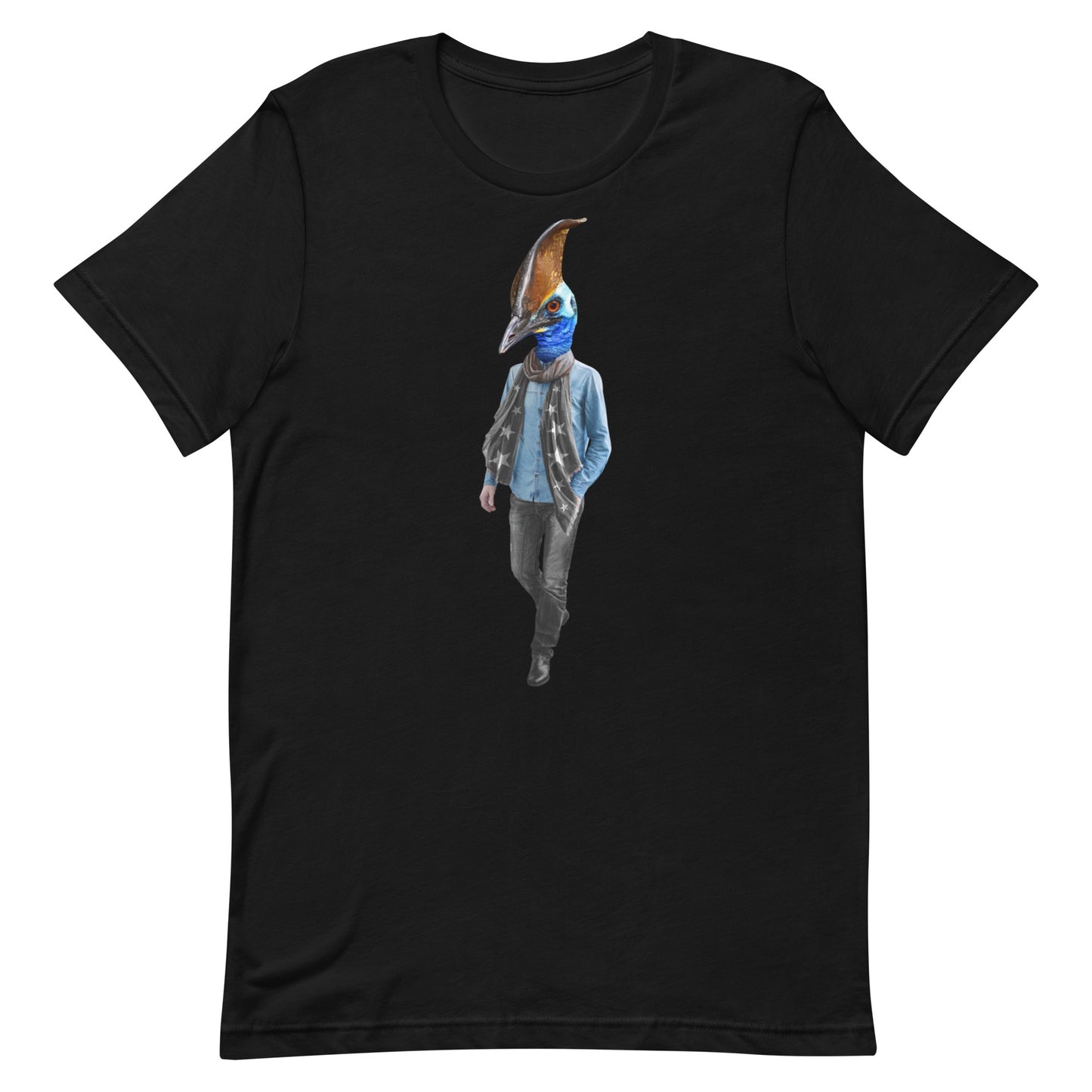 Casual Cassowary Unisex t-shirt