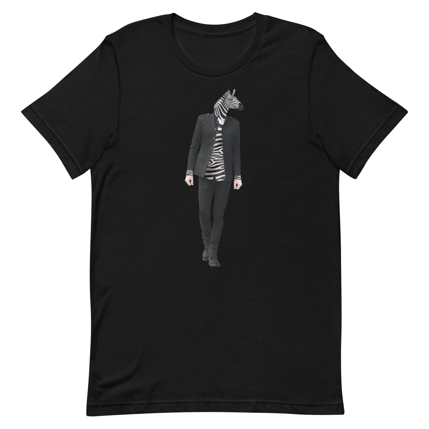 Zebra In A Suit Unisex t-shirt