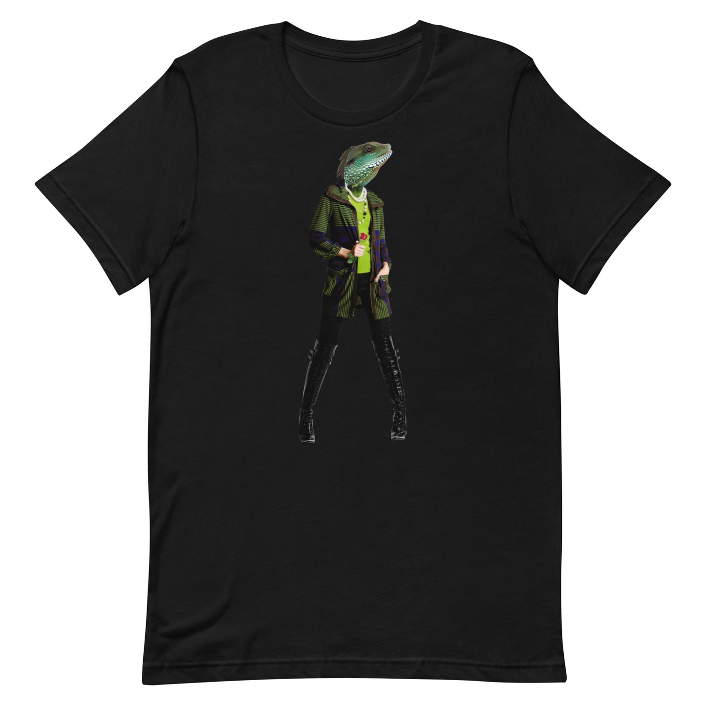 Edgy Fish Collage Unisex t-shirt