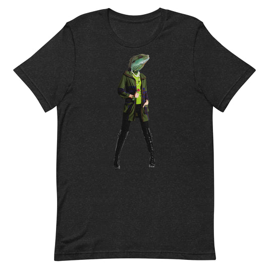 Edgy Fish Collage Unisex t-shirt