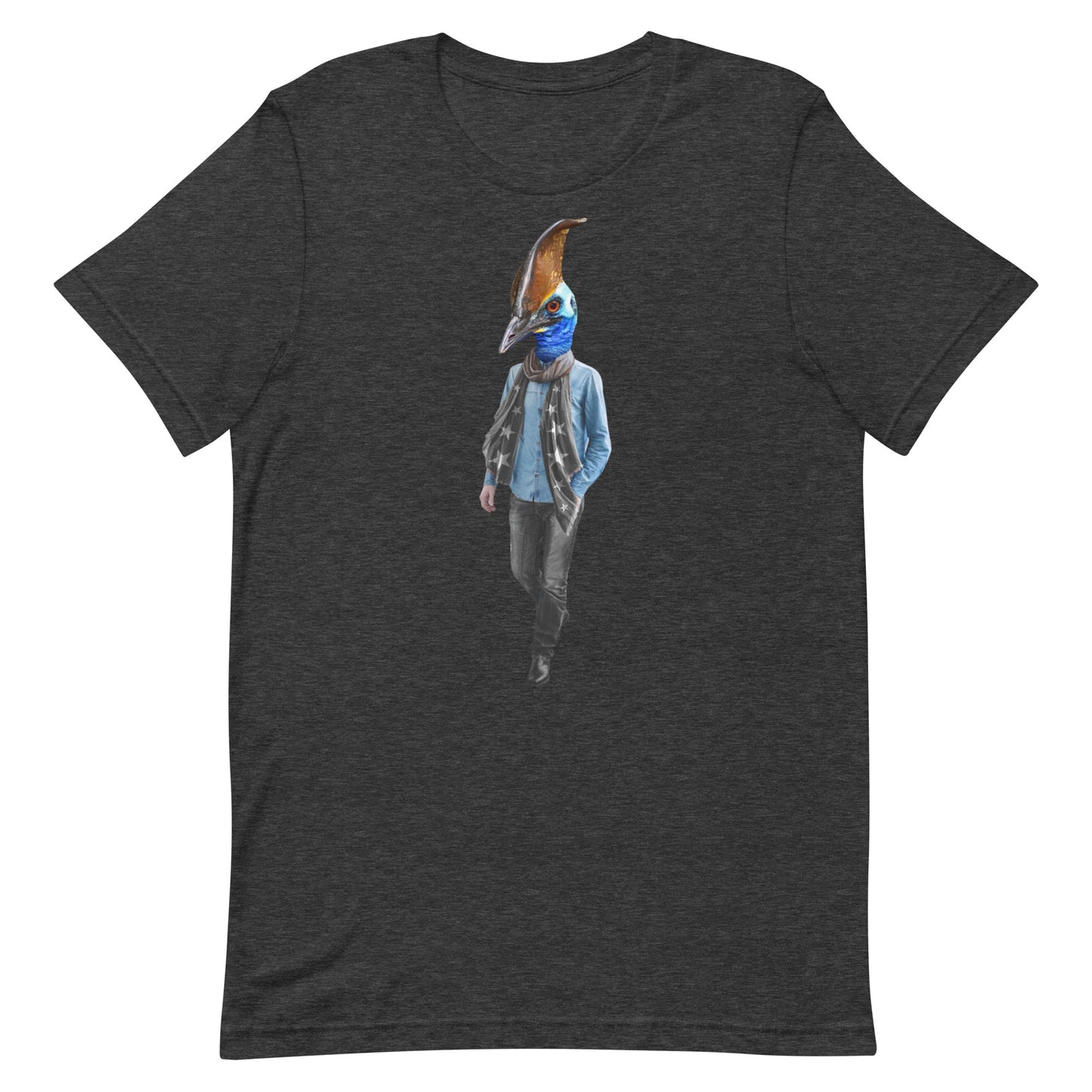 Casual Cassowary Unisex t-shirt