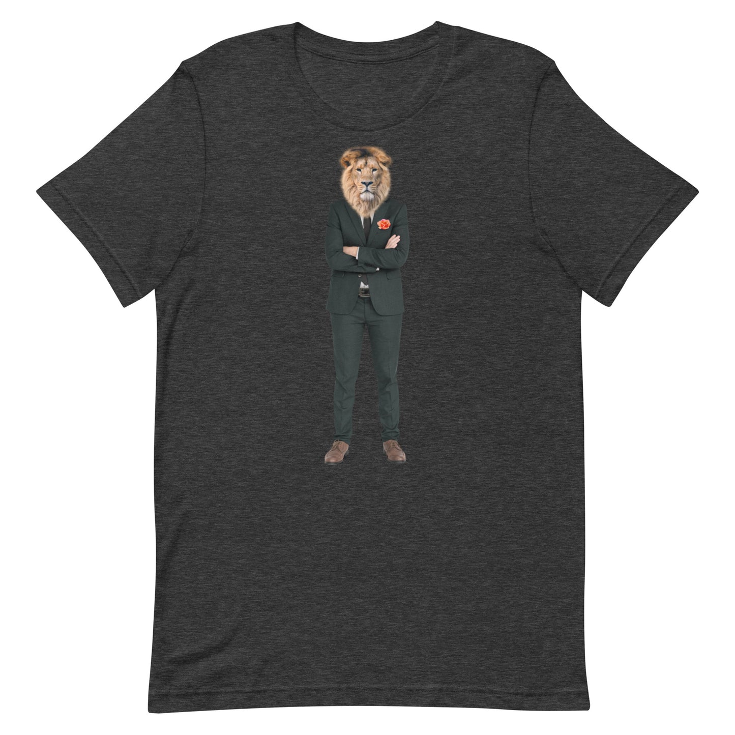 Lion In A Suit Unisex t-shirt