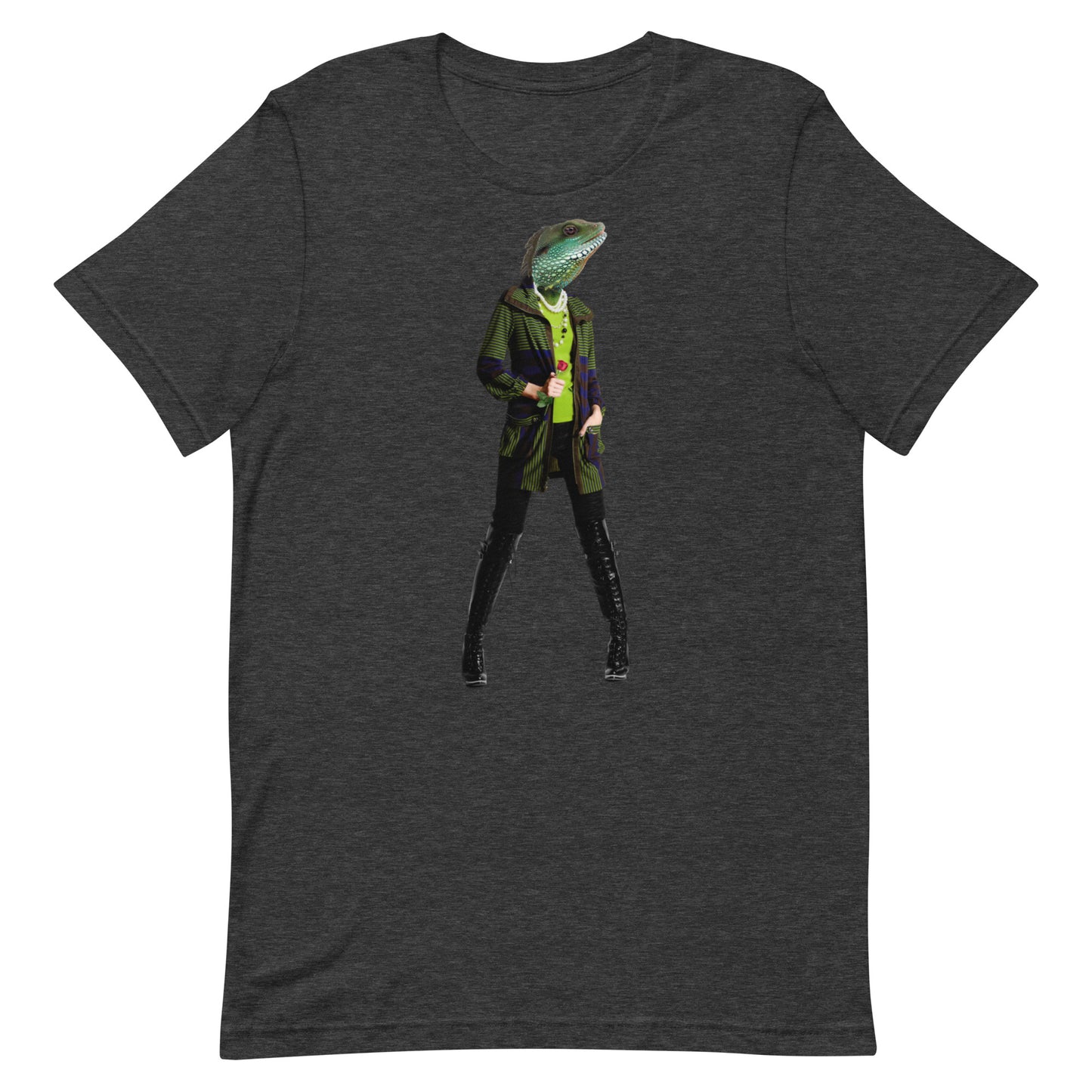 Edgy Fish Collage Unisex t-shirt