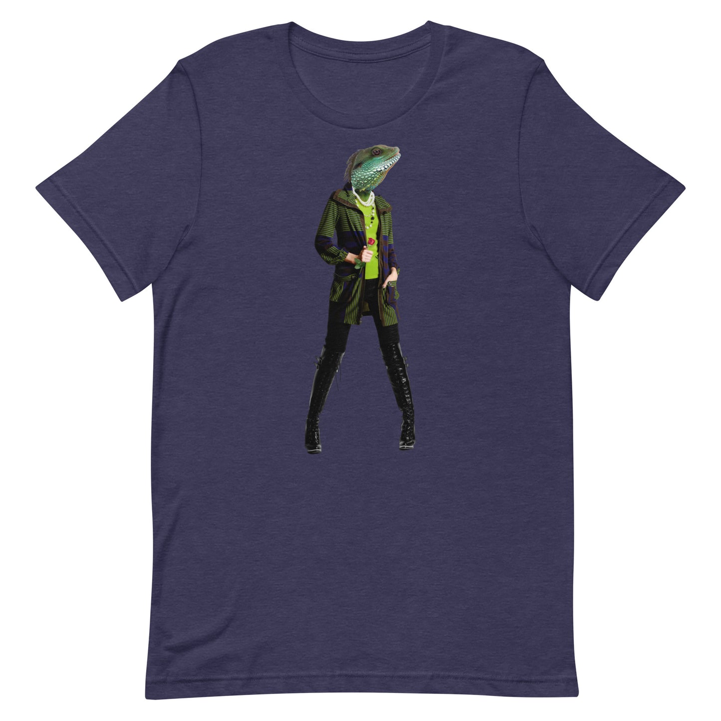 Edgy Fish Collage Unisex t-shirt