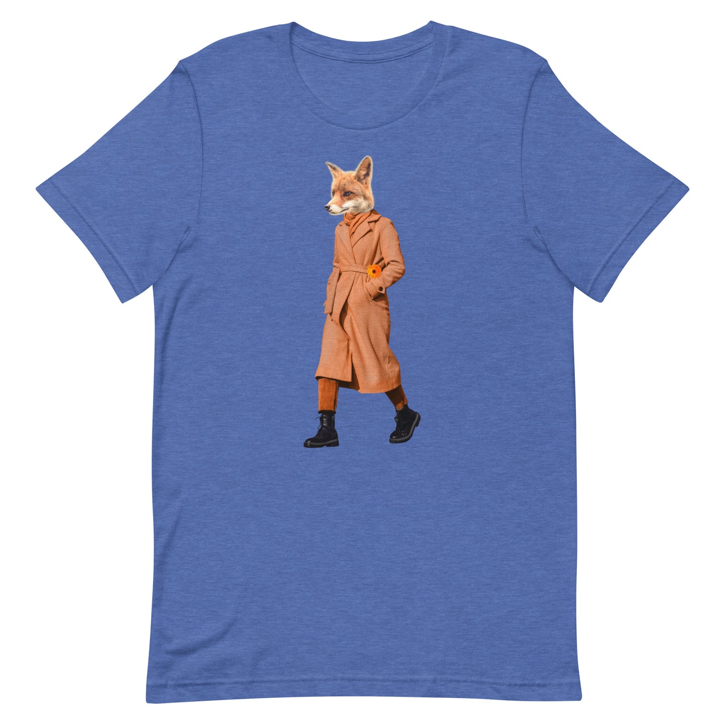 Fox In A Trench Coat Unisex t-shirt