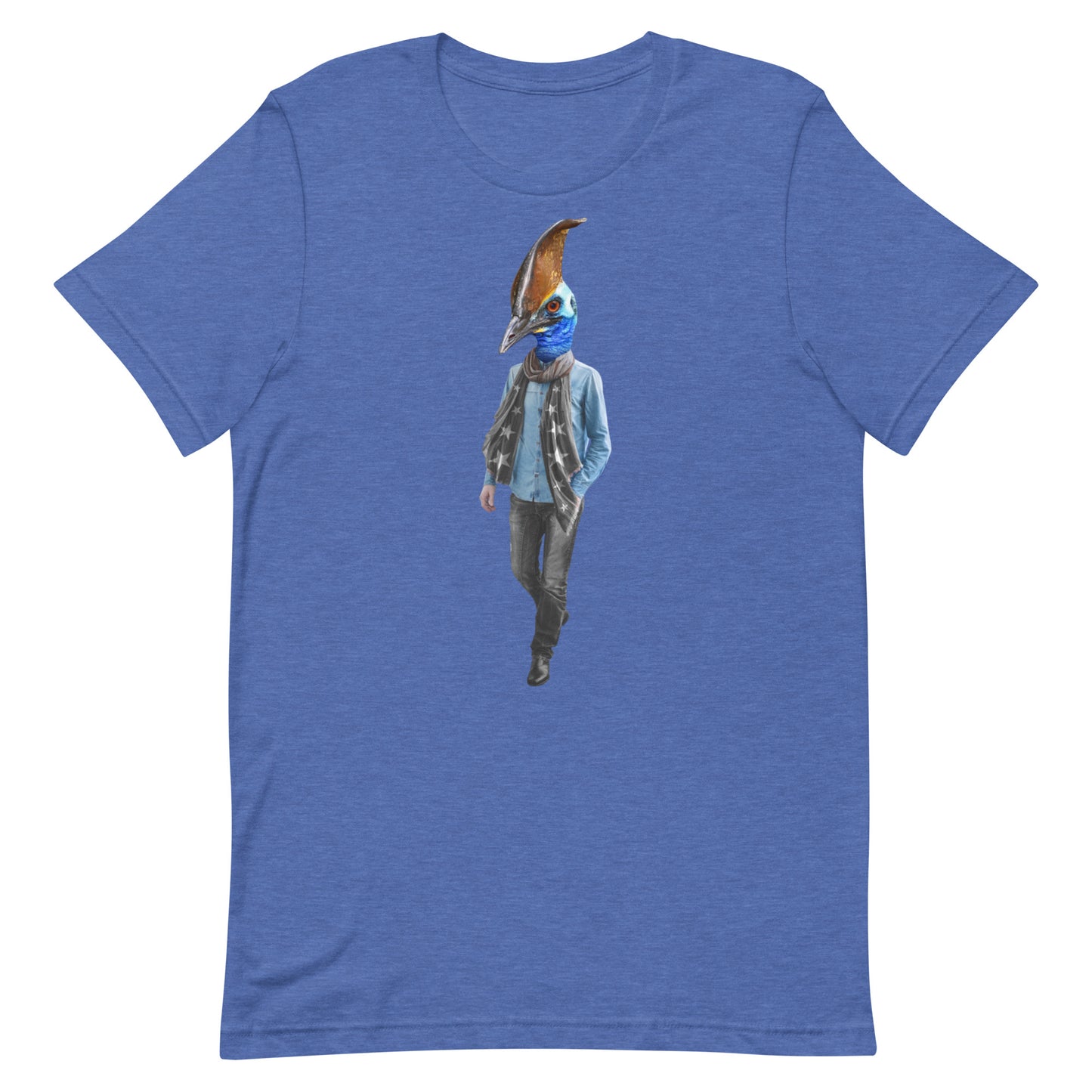 Casual Cassowary Unisex t-shirt