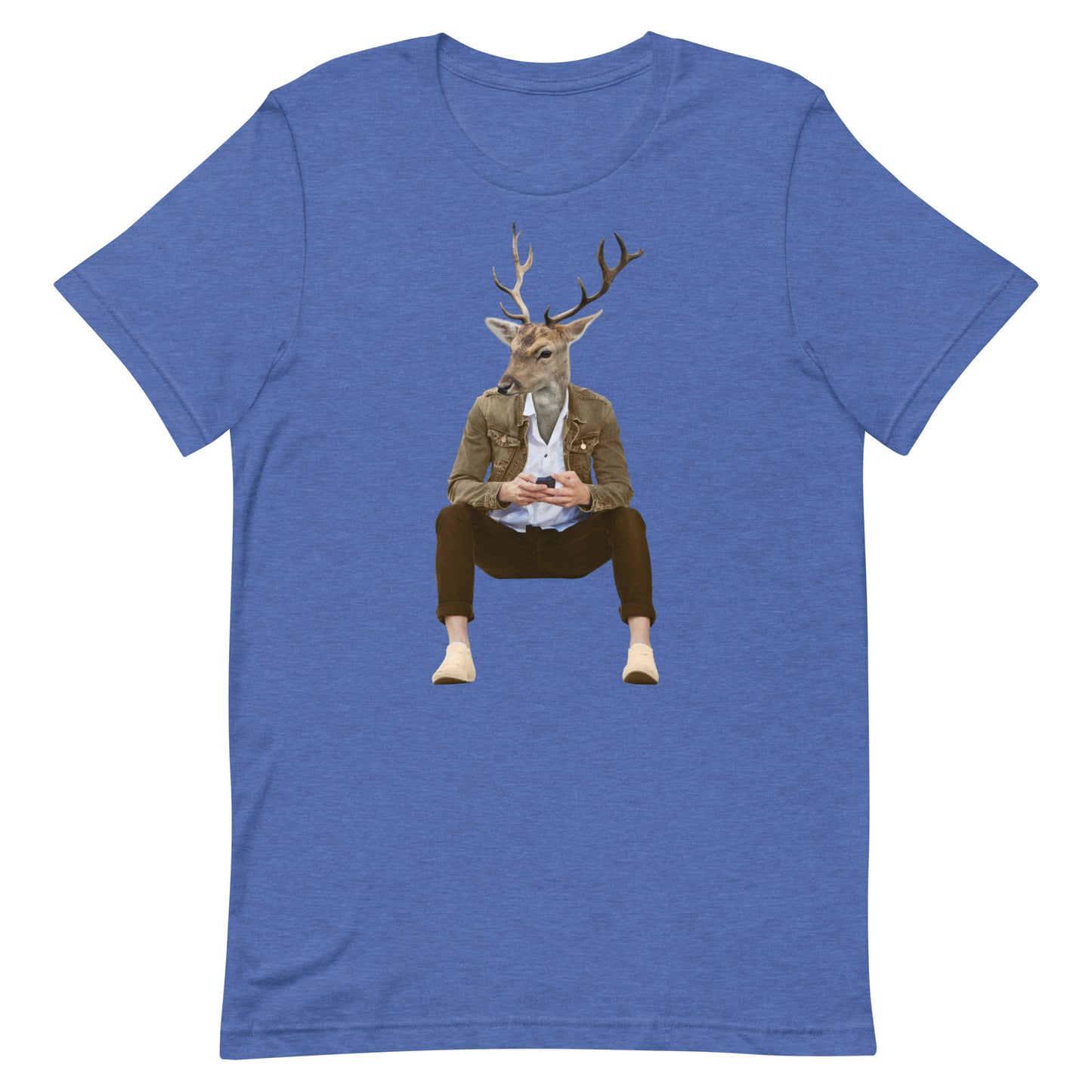 Deer In A Jacket Unisex t-shirt