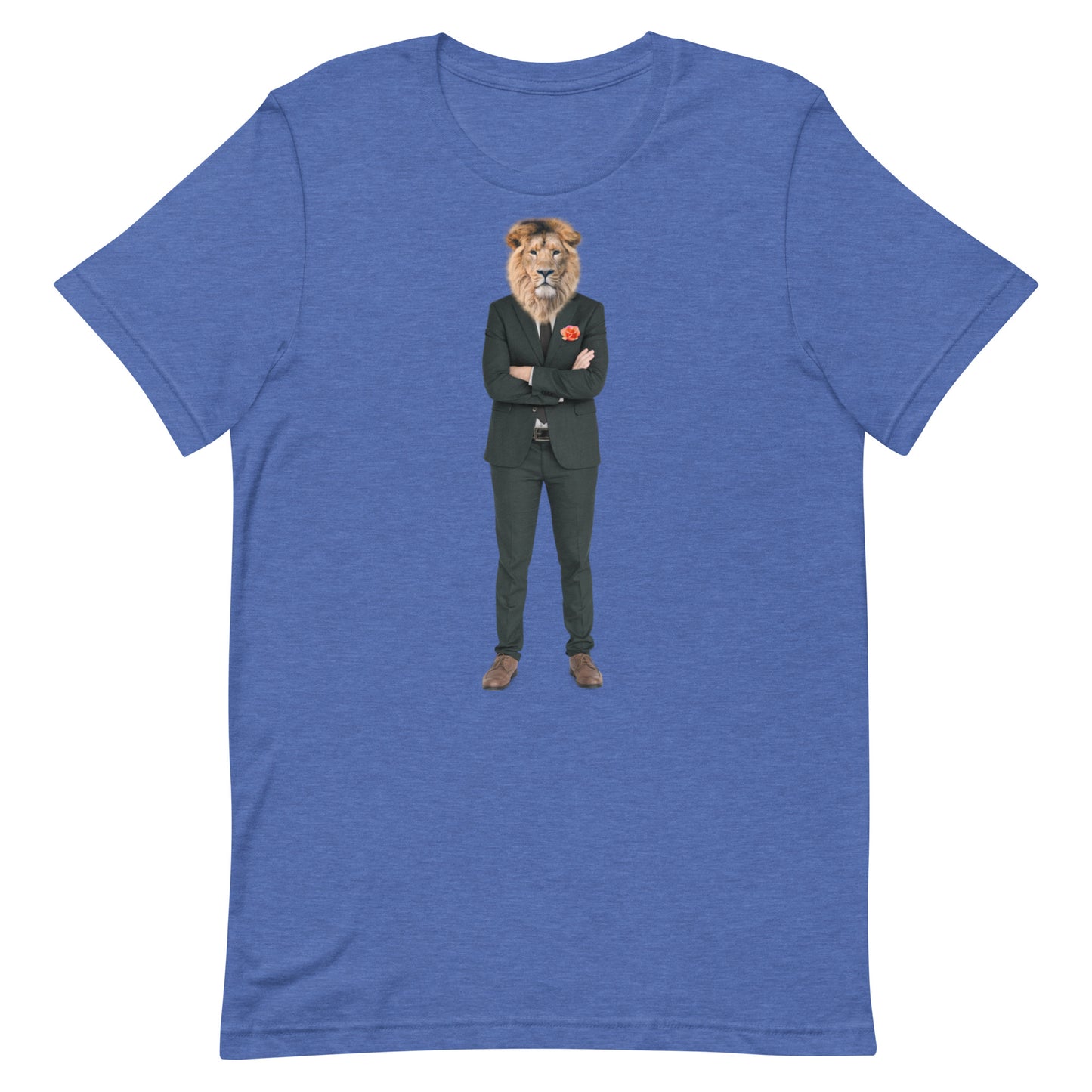 Lion In A Suit Unisex t-shirt