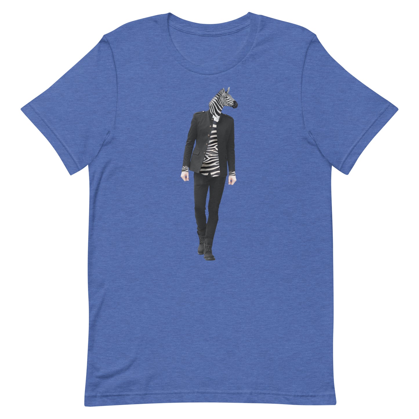 Zebra In A Suit Unisex t-shirt