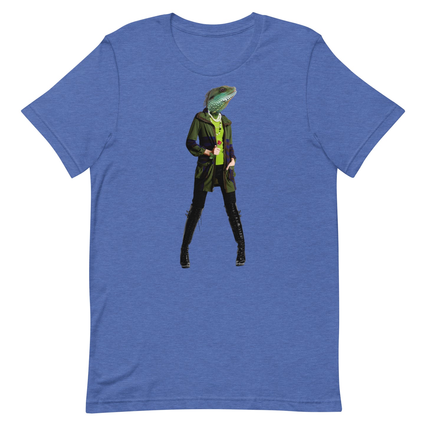 Edgy Fish Collage Unisex t-shirt