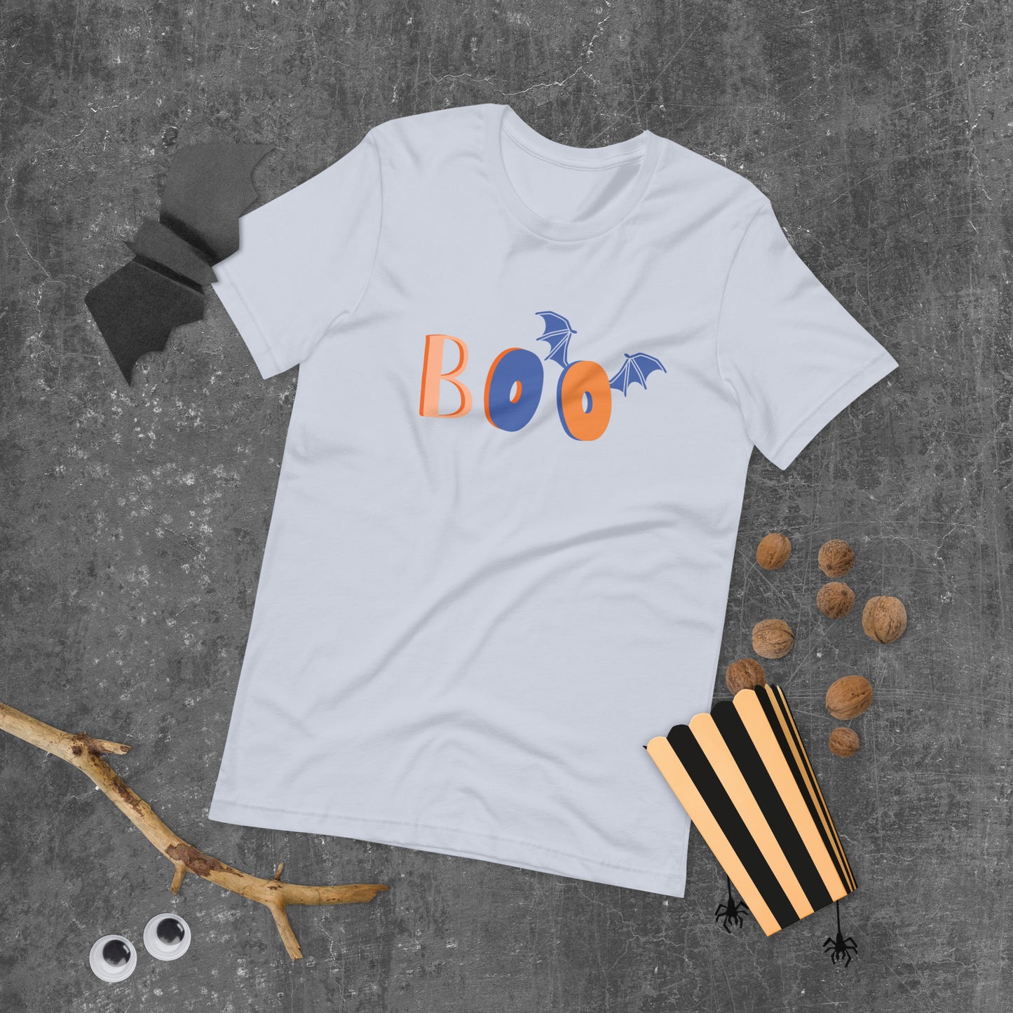 BOO Halloween Bat Unisex t-shirt