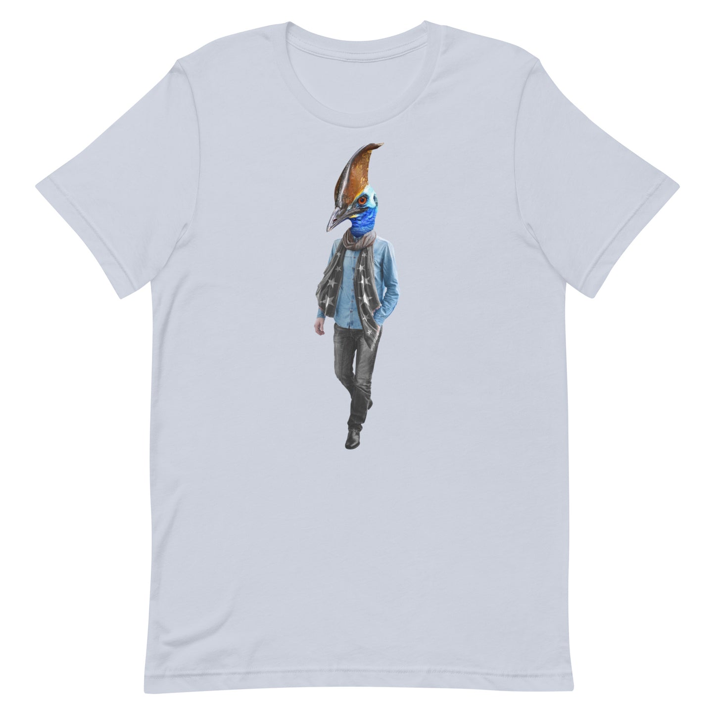 Casual Cassowary Unisex t-shirt