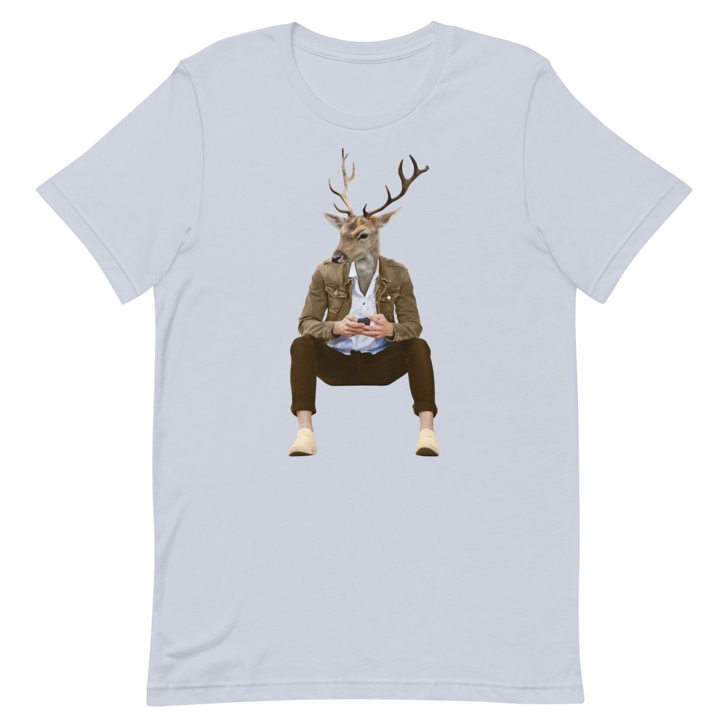 Deer In A Jacket Unisex t-shirt