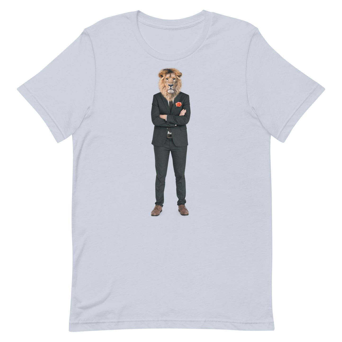 Lion In A Suit Unisex t-shirt