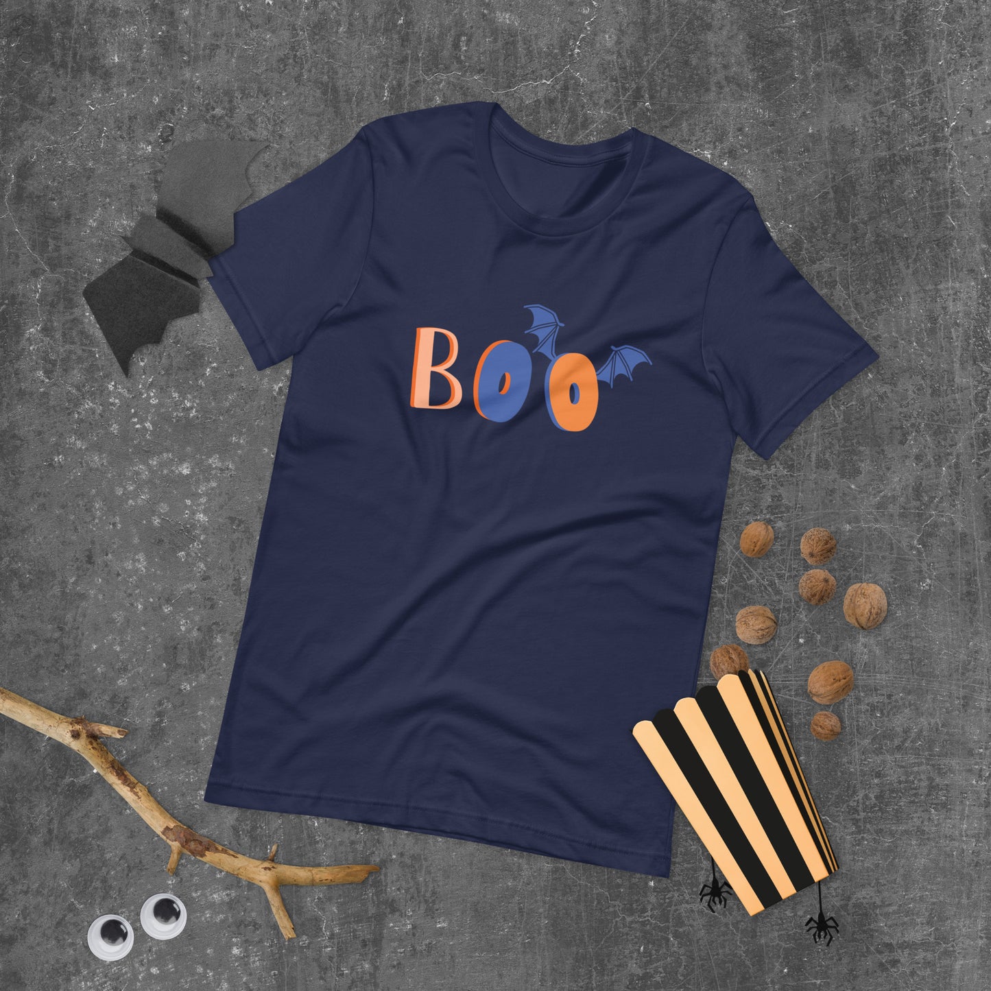 BOO Halloween Bat Unisex t-shirt