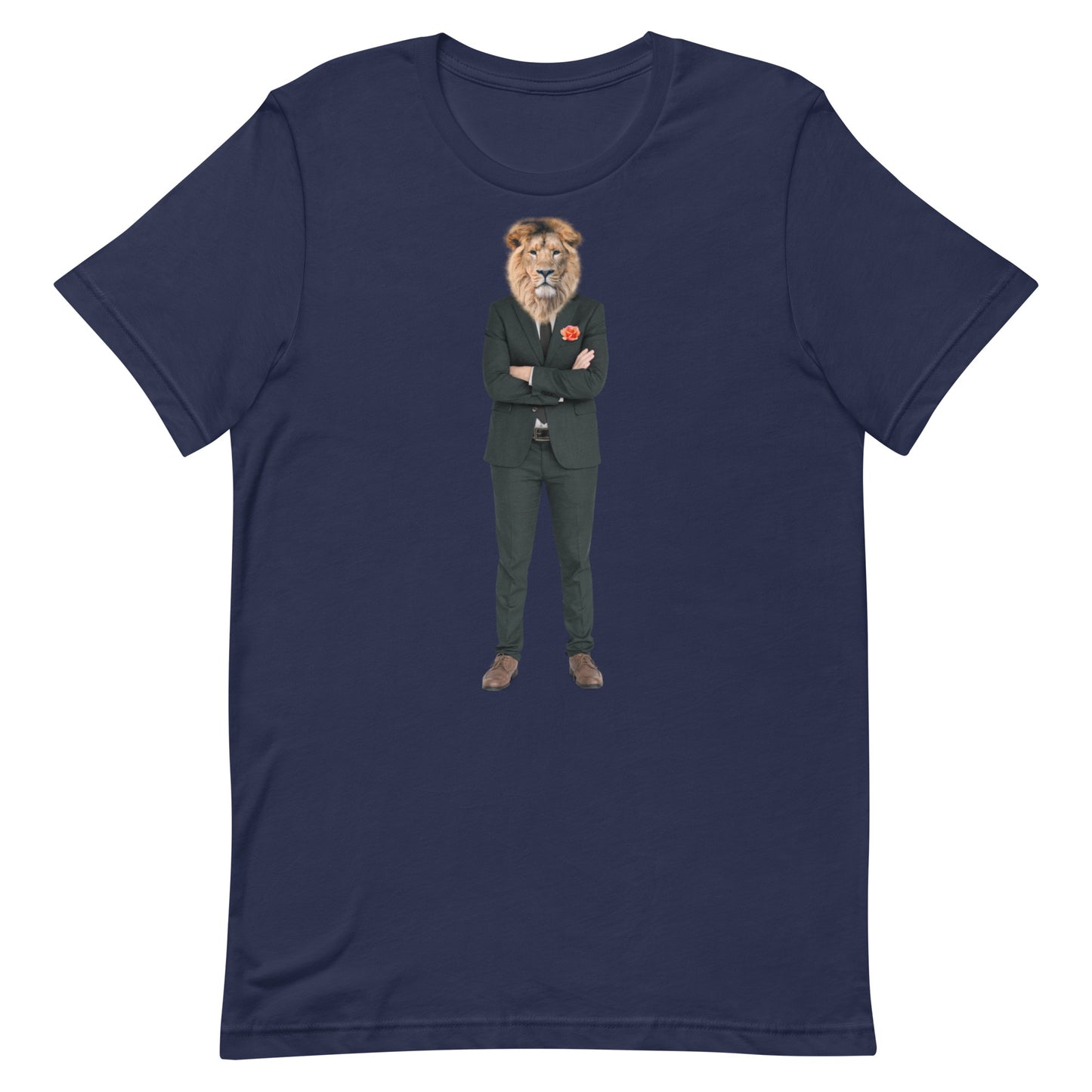 Lion In A Suit Unisex t-shirt