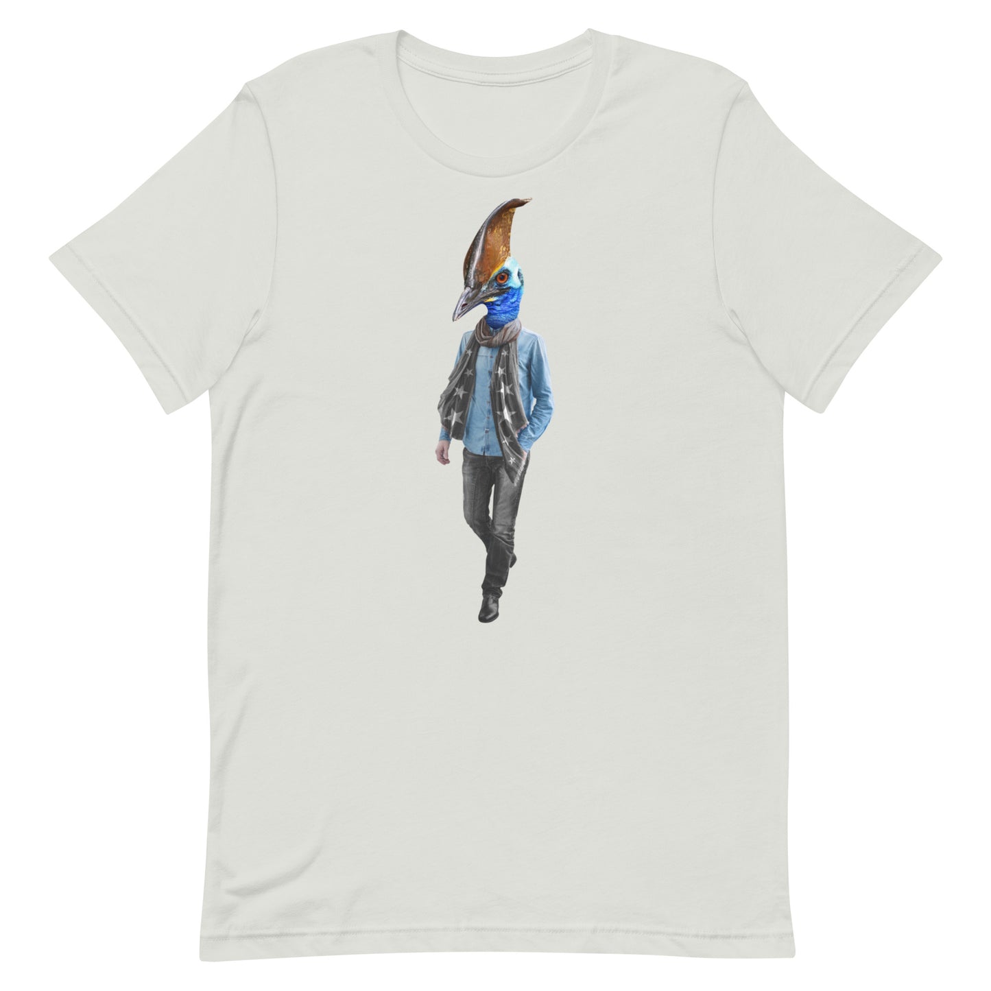 Casual Cassowary Unisex t-shirt