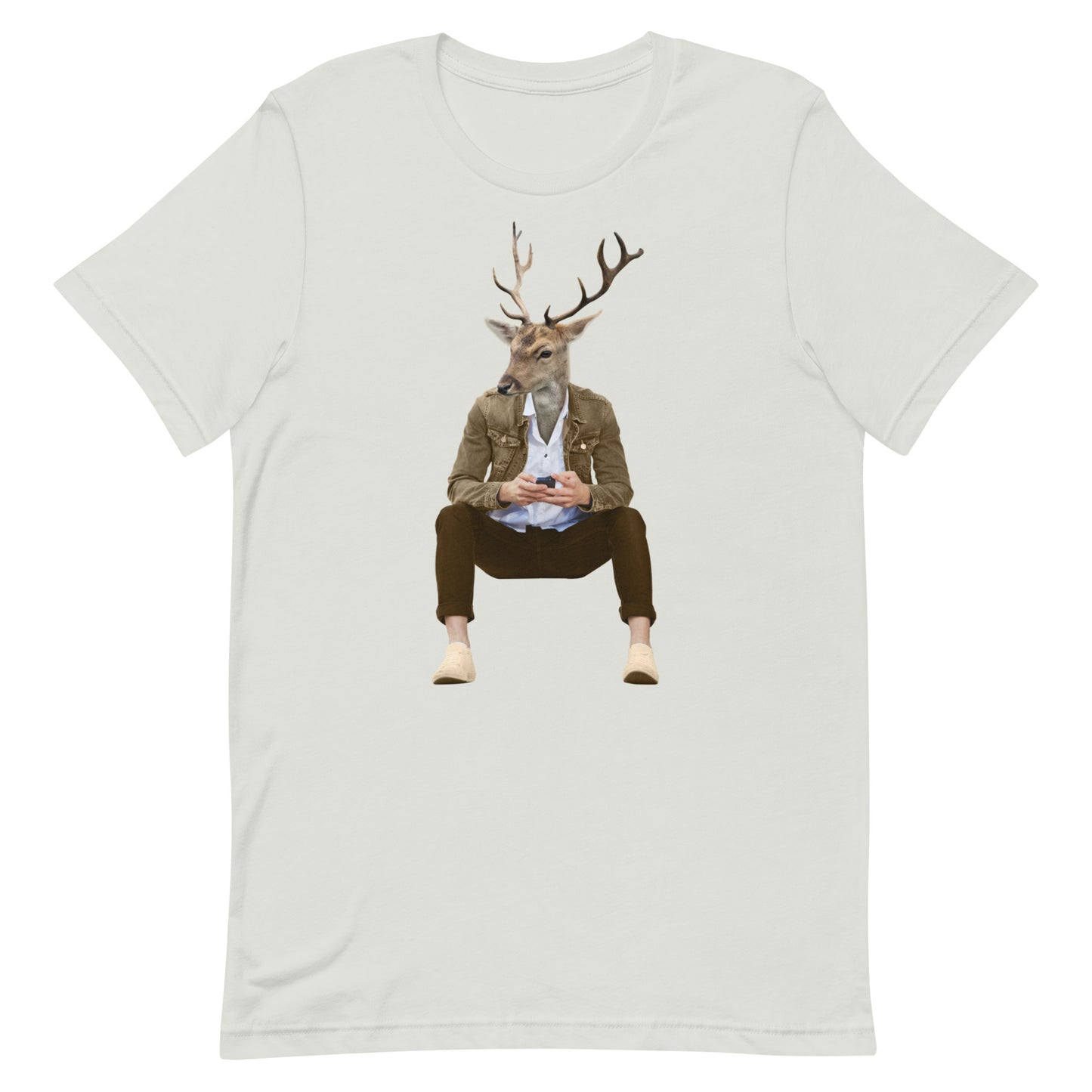 Deer In A Jacket Unisex t-shirt