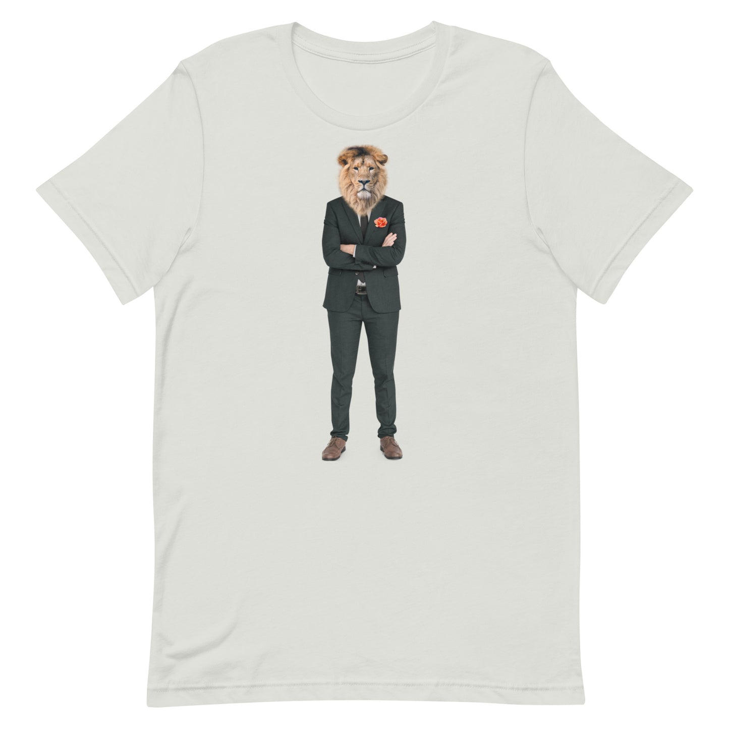 Lion In A Suit Unisex t-shirt