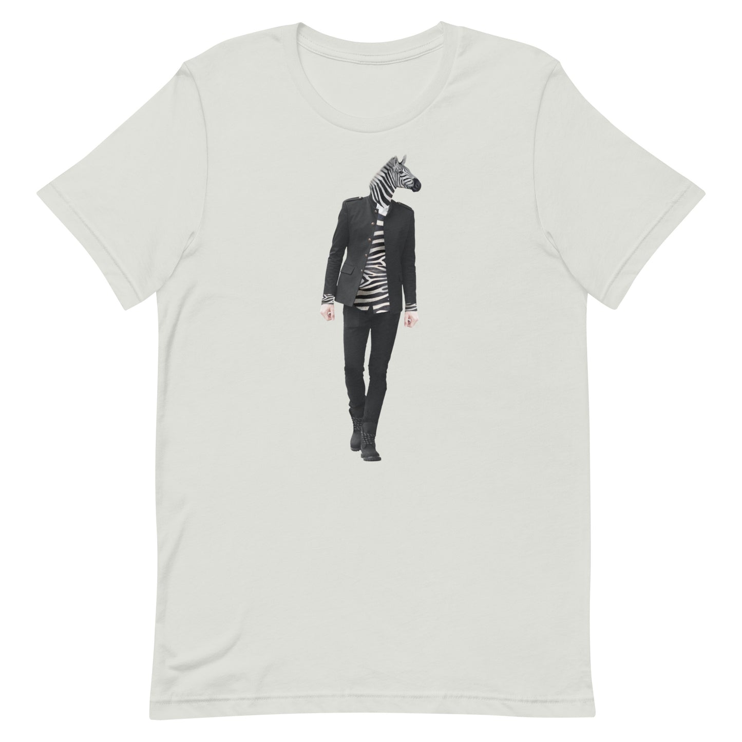 Zebra In A Suit Unisex t-shirt