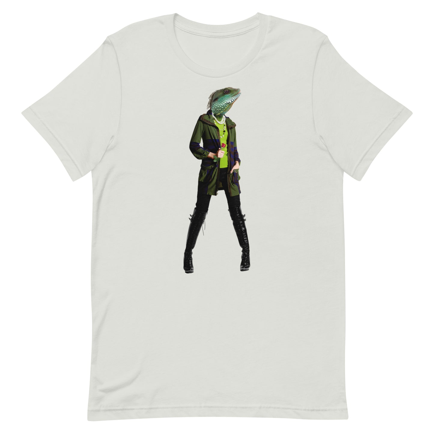 Edgy Fish Collage Unisex t-shirt