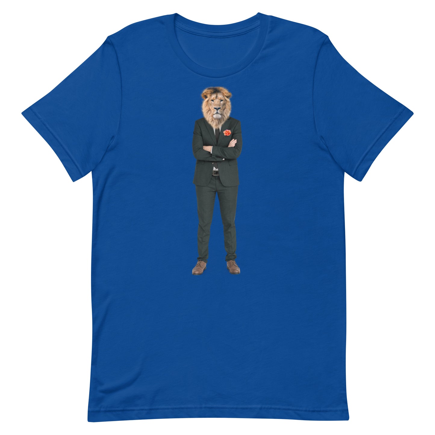 Lion In A Suit Unisex t-shirt