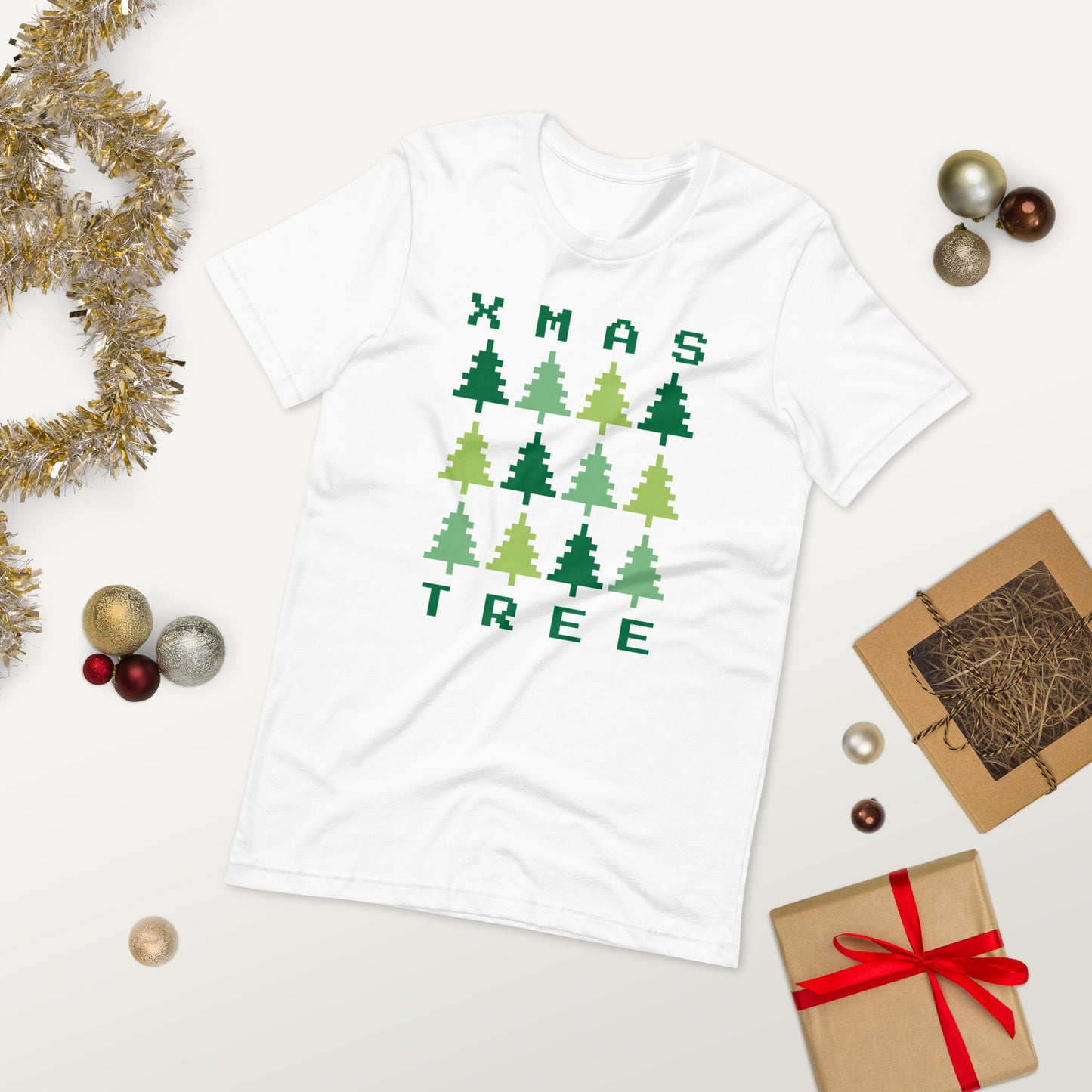 XMAS TREE Unisex t-shirt