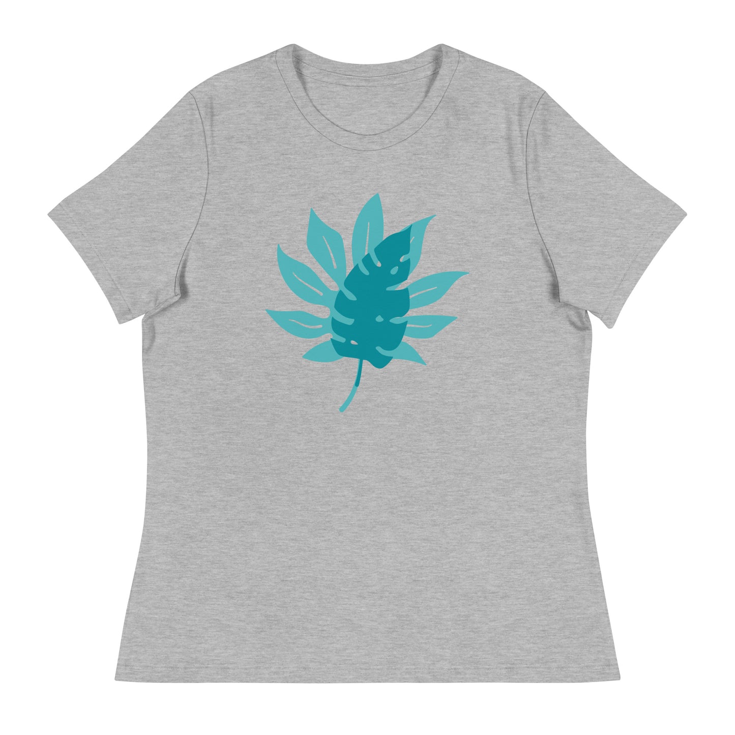 Blue Leaf Women's Relaxed T-Shirt