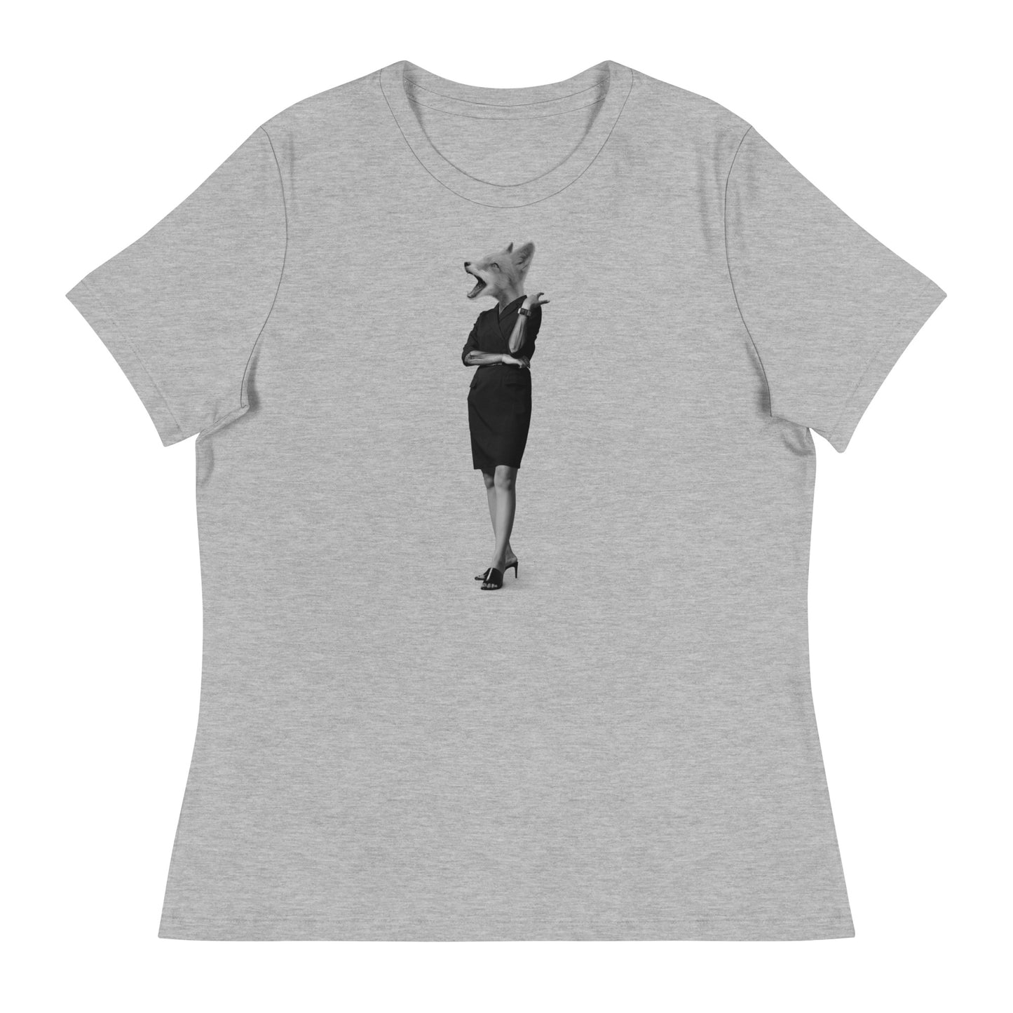 Fox In A Dress Women's Relaxed T-Shirt