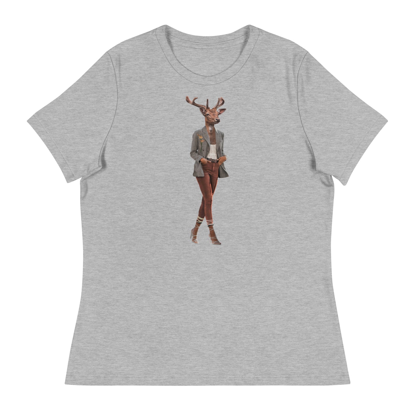 Casual Deer Women's Relaxed T-Shirt