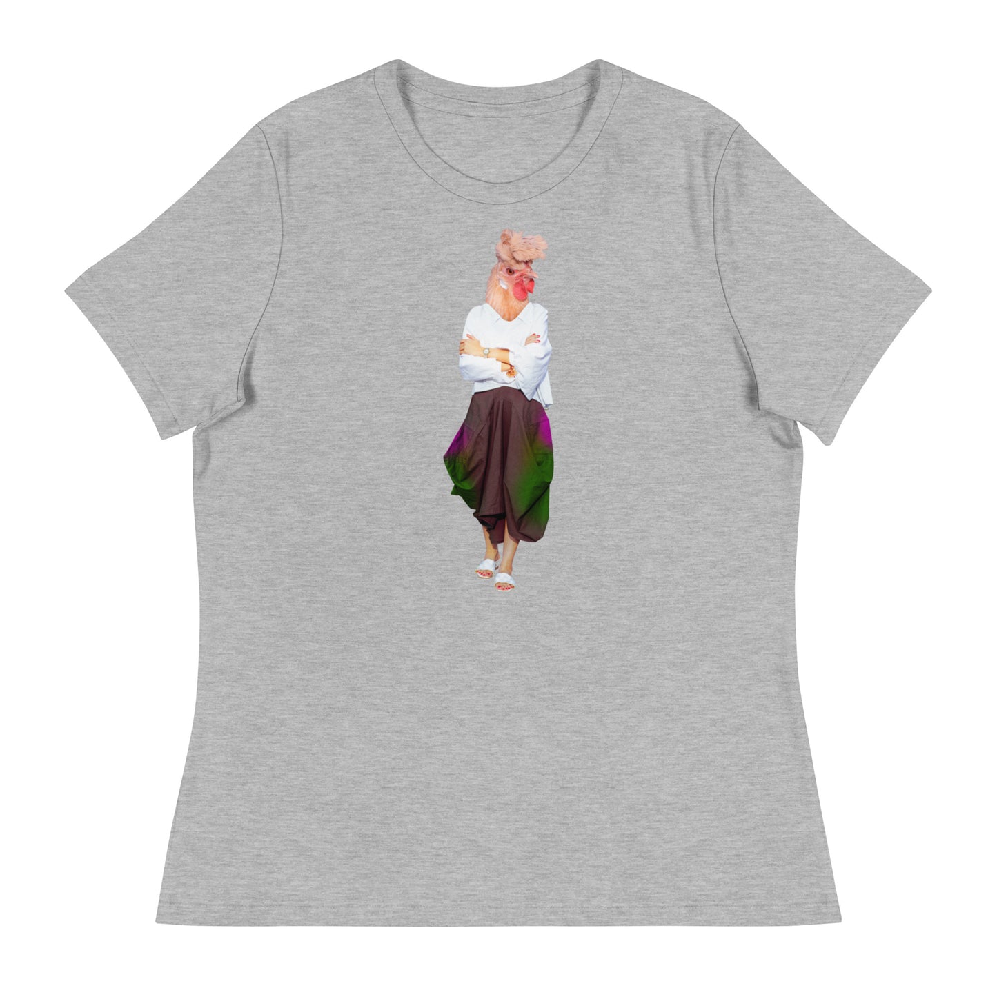 Fancy Chicken Women's Relaxed T-Shirt