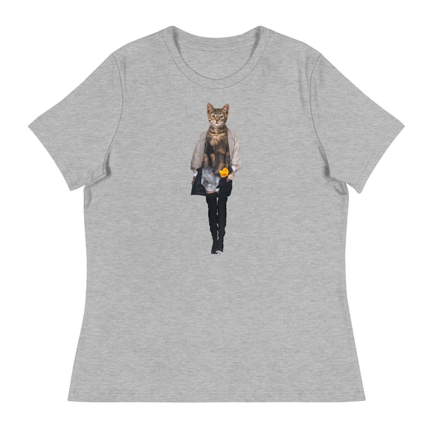 Casual Cat 2 Women's Relaxed T-Shirt