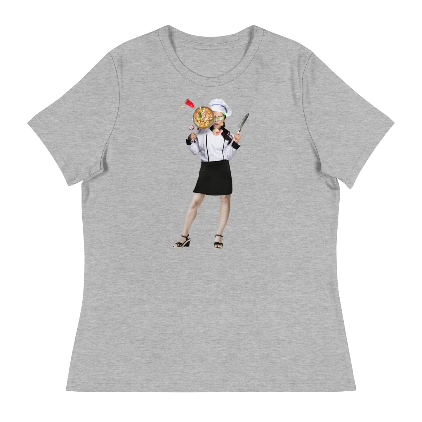 Chef Collage Women's Relaxed T-Shirt