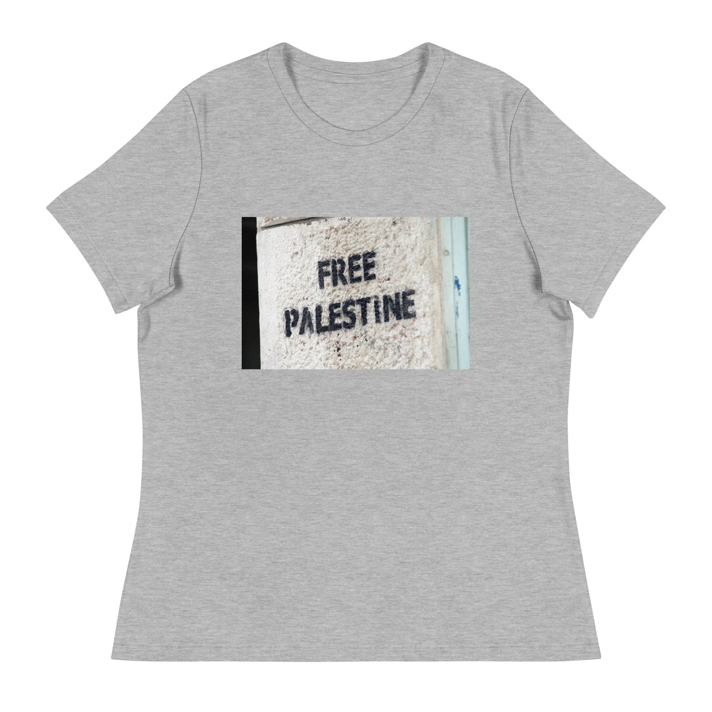 FREE PALESTINE Women's Relaxed T-Shirt