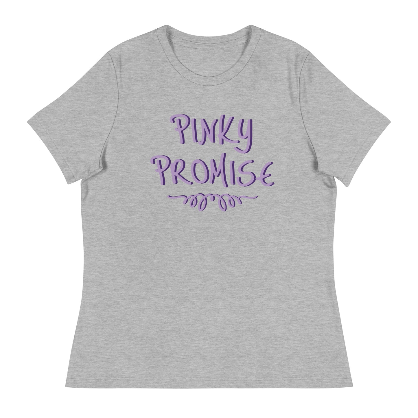 PINKY PROMISE Women's Relaxed T-Shirt