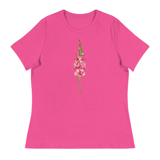 Pink flowers Women's Relaxed T-Shirt