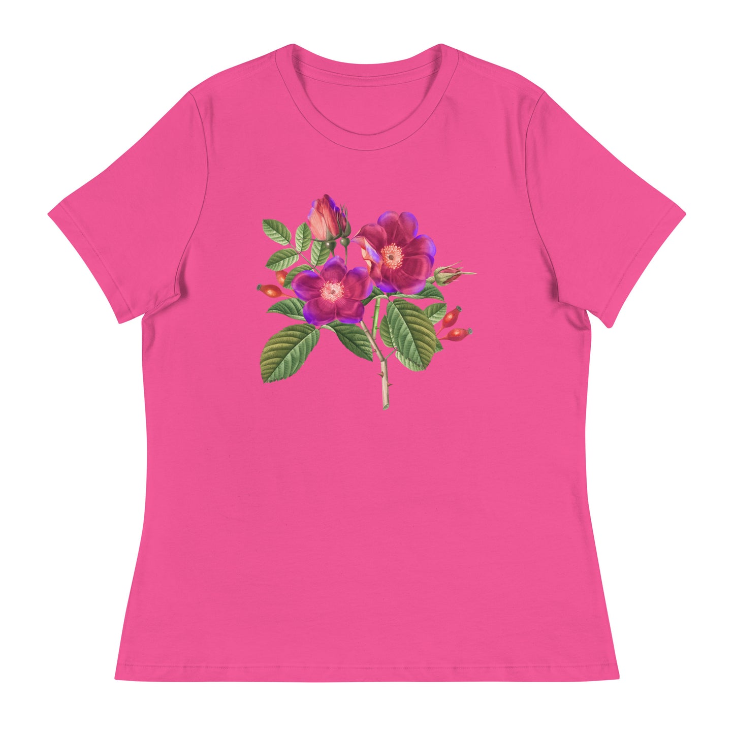 Pink & Red Bloomed Bouquet Women's Relaxed T-Shirt