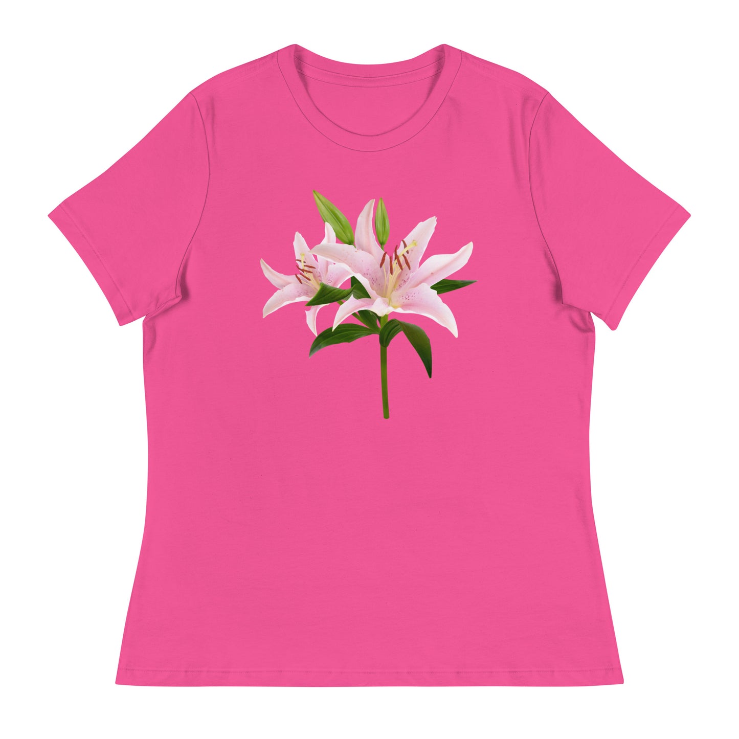 Oriental Lilies Women's Relaxed T-Shirt