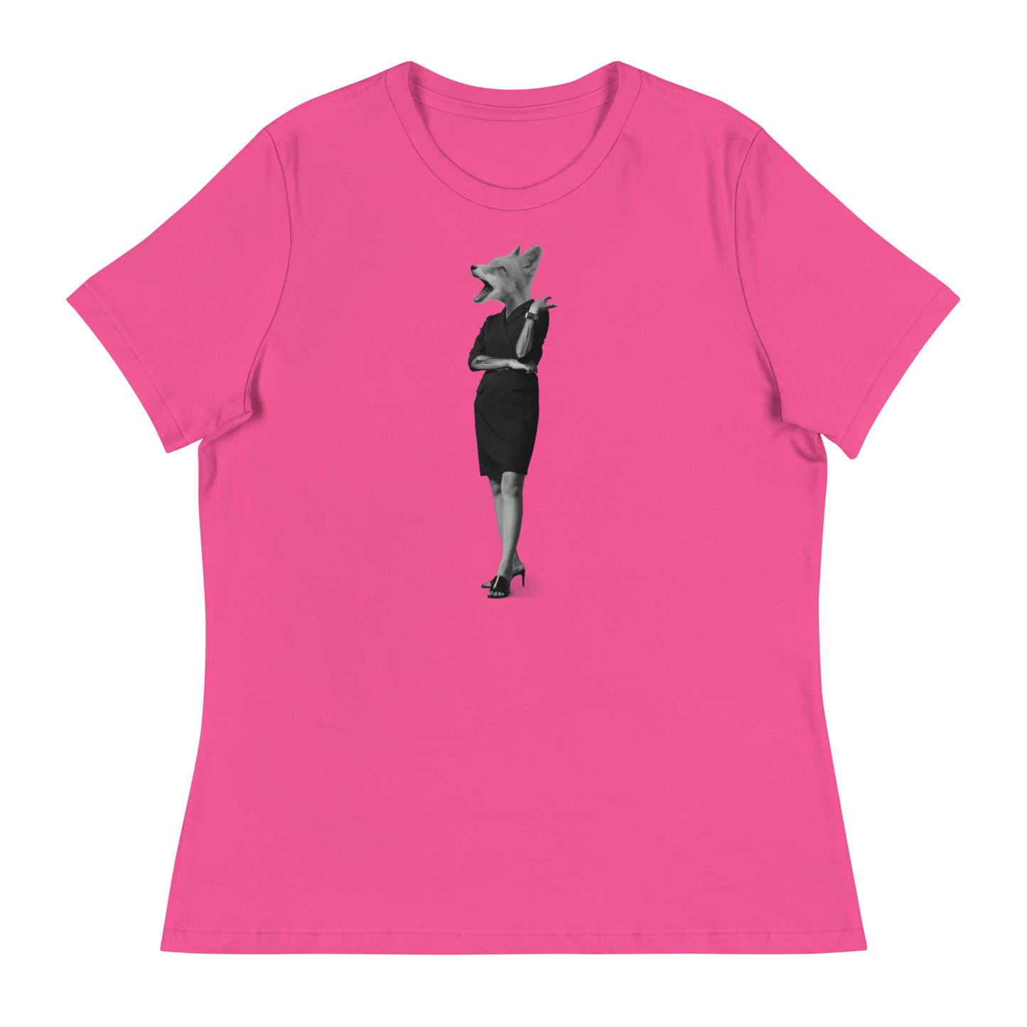 Fox In A Dress Women's Relaxed T-Shirt